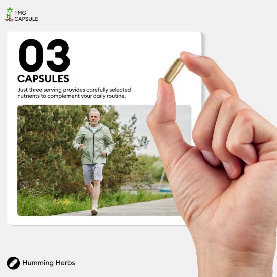 Picture of Humming Herbs TMG Trimethylglycine Capsules 1500mg 120s