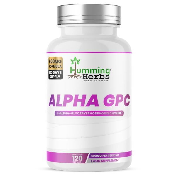Humming Herbs Alpha GPC 600mg Capsules