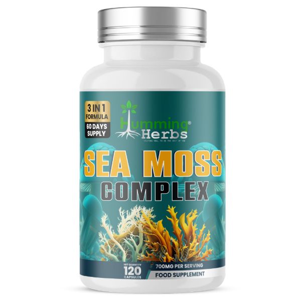 Humming Herbs Sea Moss Complex Capsules | 120 Capsules